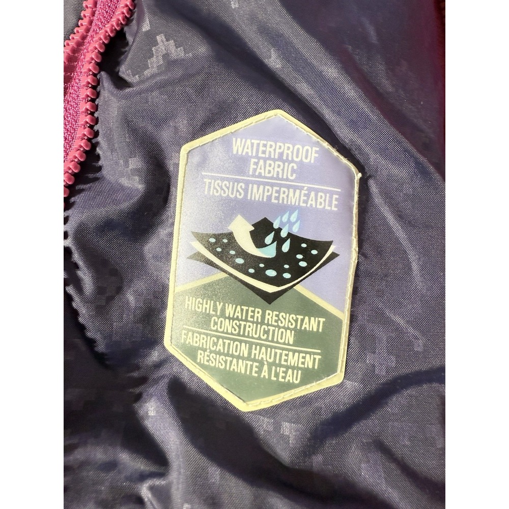 Columbia Jacket Girls 14/16 Pink Blue Omni-Shield‎ 3n1 Waterproof - Picture 11 of 12